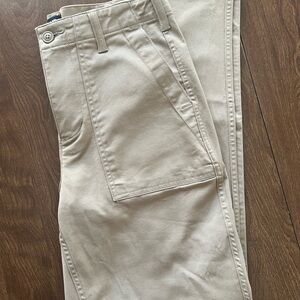 Lands' End Women's Straight Leg Pants in Tan